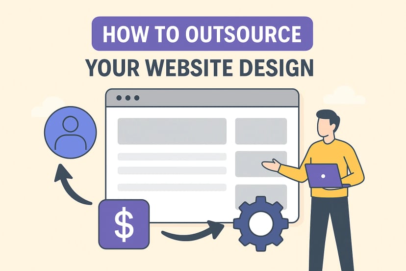 چگونه طراحی سایت خود را برون سپاری کنیم